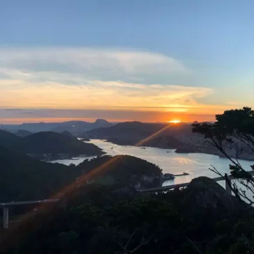 Pôr do Sol no Morro do Moreno , Vila Velha
