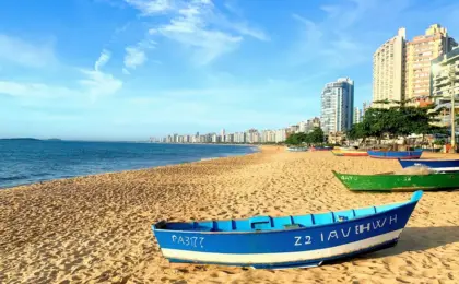 praia de Itaparica em vila velha
