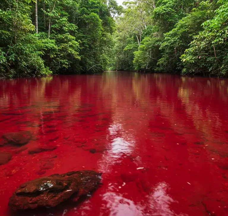 Rio Vermelho em Presidente Figueiredo