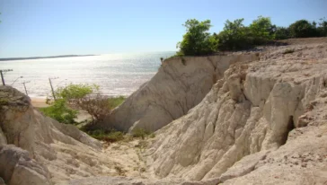Falésias de Nova Almeida destino imperdível para turistas no ES