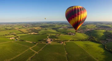 lugares para fazer passeio de balão