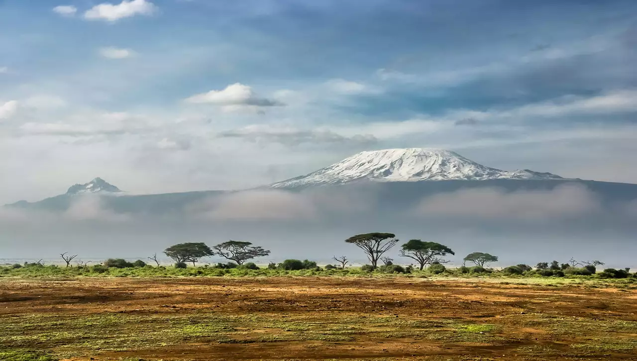 Monte Kilimanjaro, na Tanzânia