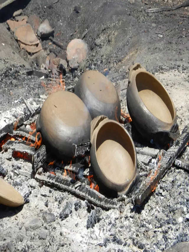 panelas de barro
