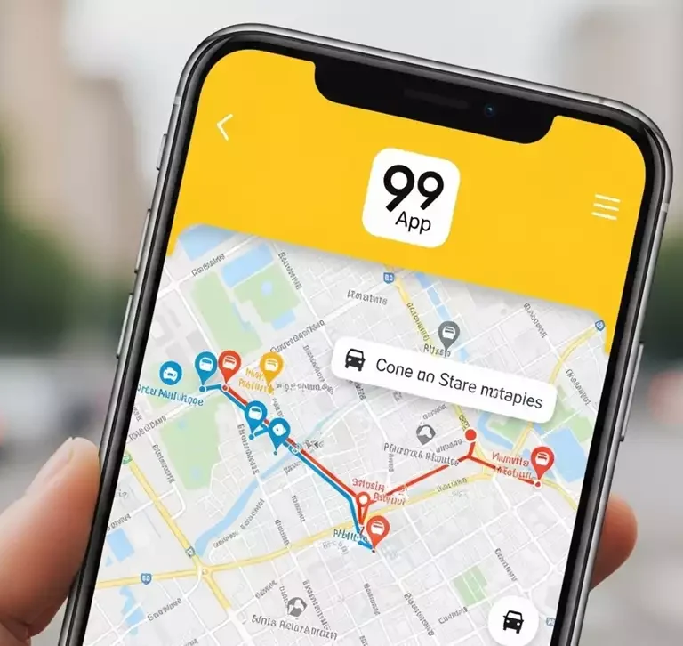 Aplicativo 99 registra falhas