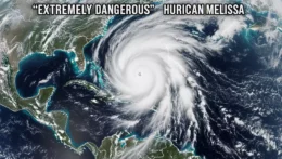 Furacão Melissa atinge Cuba