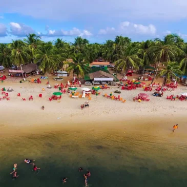 Praia do Gunga, em Alagoas