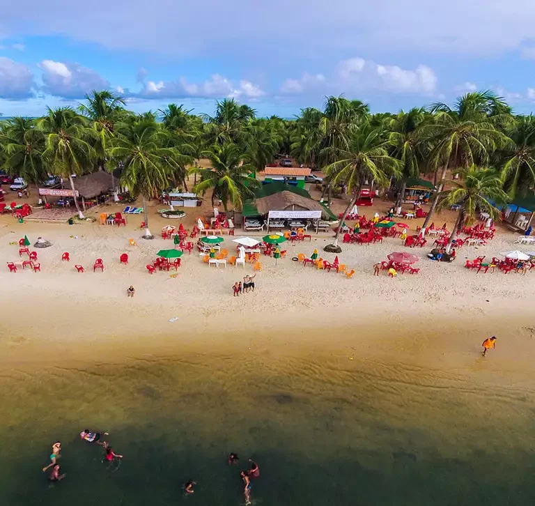 Praia do Gunga, em Alagoas
