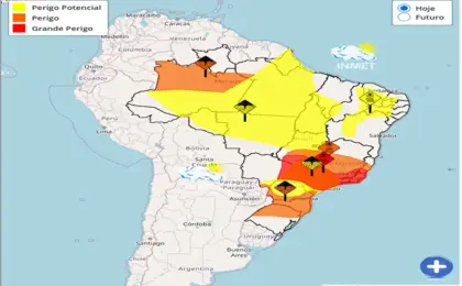 Alerta de Calor Extremo no Brasil