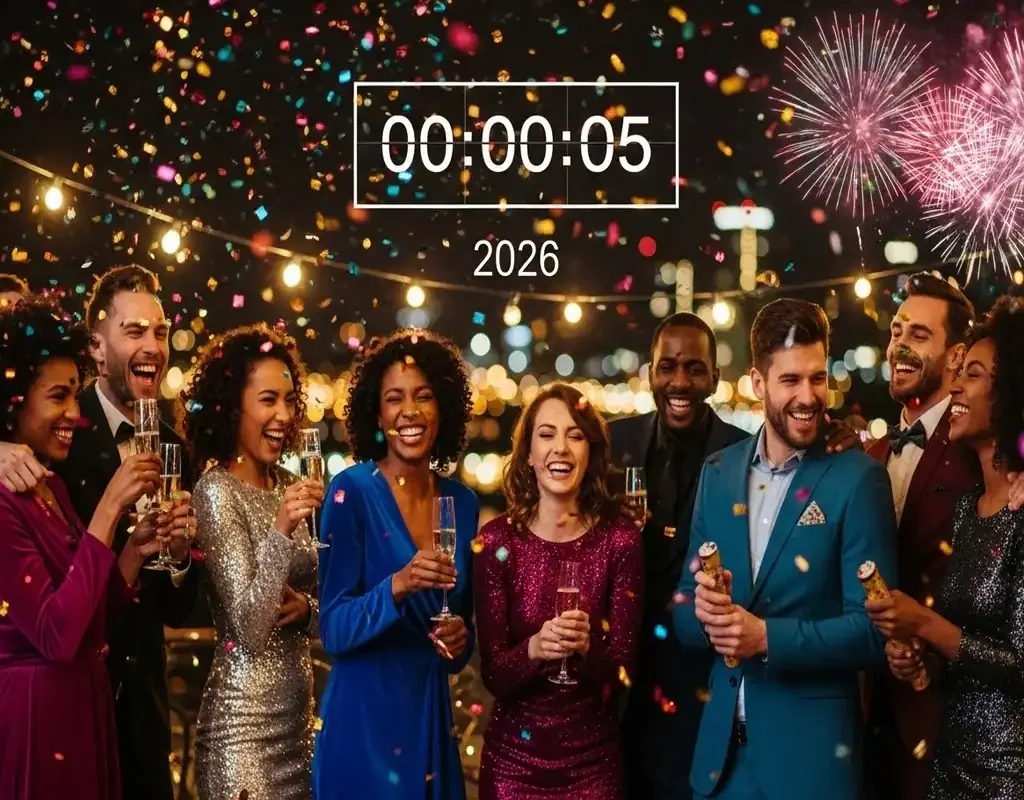 cores do Réveillon 2026