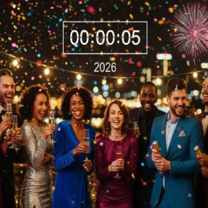 cores do Réveillon 2026