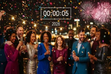 cores do Réveillon 2026