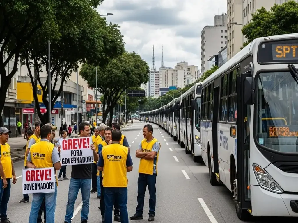 greve de onibus
