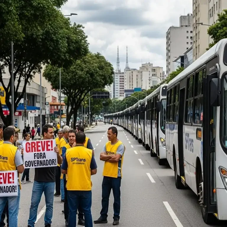 greve de onibus