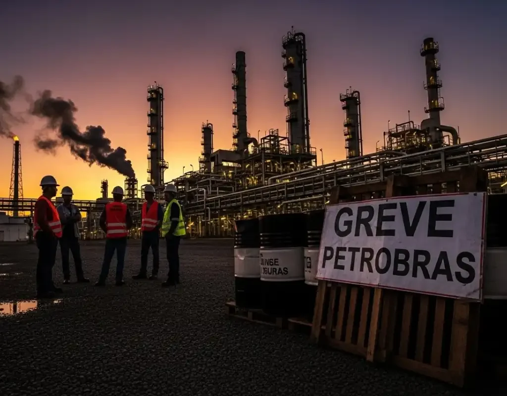 Greve na Petrobras, petroleo poucas pessoas