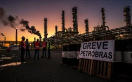 Greve na Petrobras, petroleo poucas pessoas