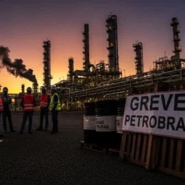 Greve na Petrobras, petroleo poucas pessoas
