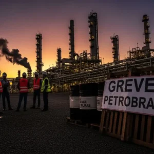 Greve na Petrobras, petroleo poucas pessoas