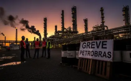 Greve na Petrobras, petroleo poucas pessoas