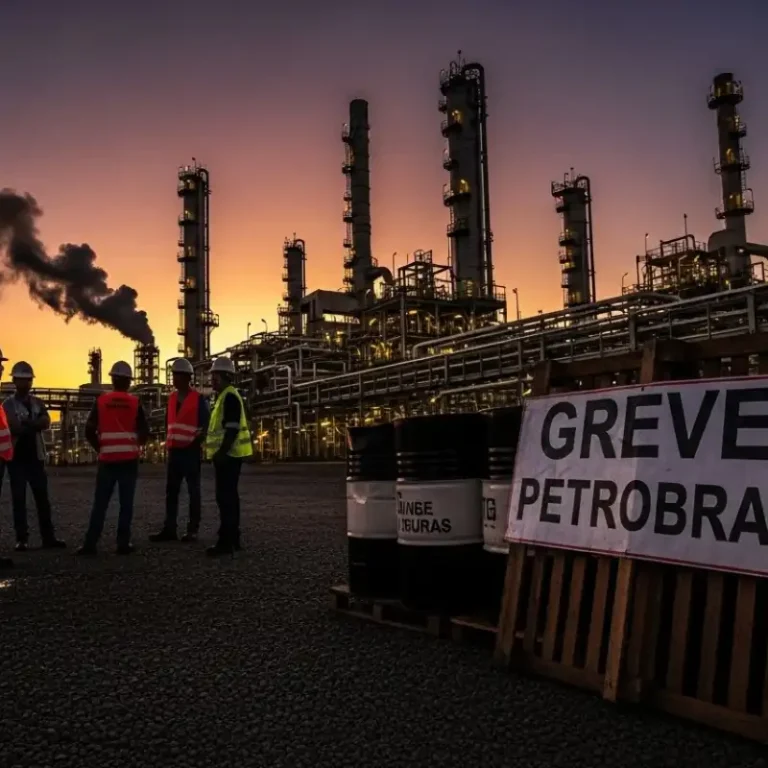 Greve na Petrobras, petroleo poucas pessoas