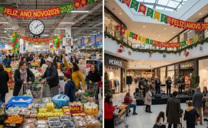 Supermercados e Shoppings no ES até que horas funcionam no Reveillon 10 horários supermercados shoppings ES Réveillon 2025