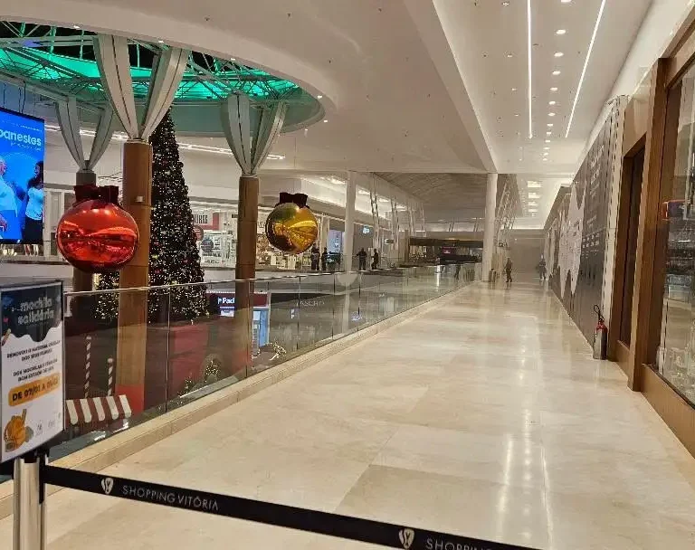 Incêndio no Shopping Vitória Área Gourmet é Evacuada Rapidamente