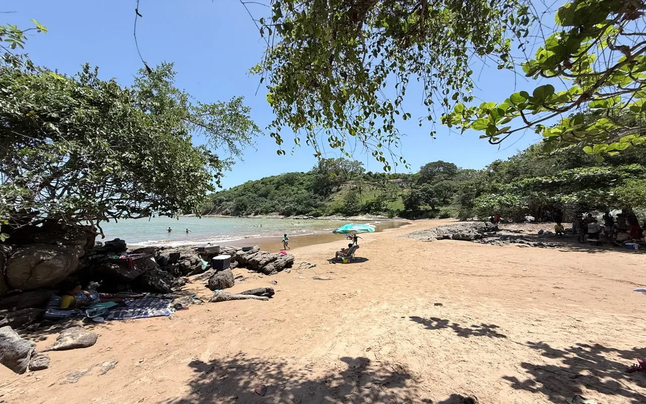 Praia do Marvila, em Anchieta