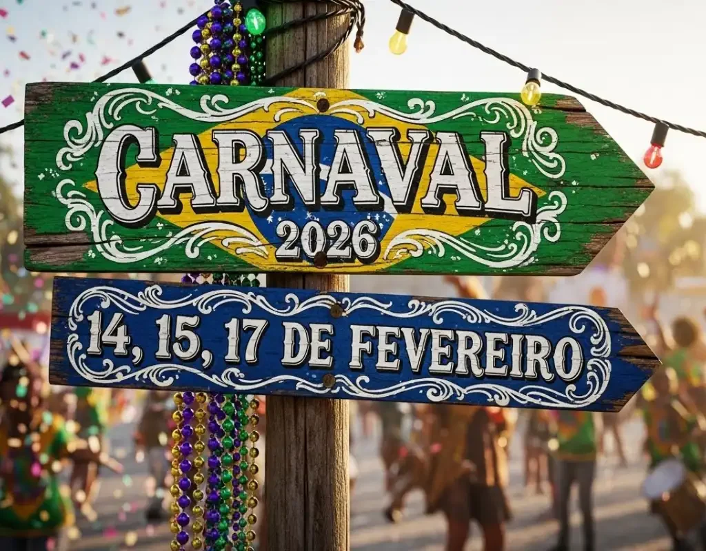 Qual é a data do Carnaval de 2026