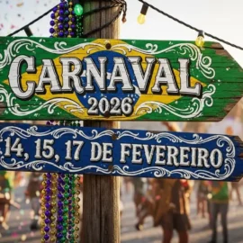 Qual é a data do Carnaval de 2026