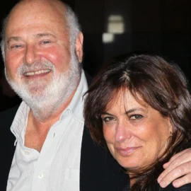 Rob Reiner and his wife, Michele Singer Reiner, in 2012. (David LivingstonGetty Images)