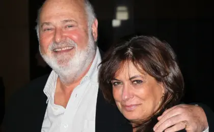 Rob Reiner and his wife, Michele Singer Reiner, in 2012. (David LivingstonGetty Images)