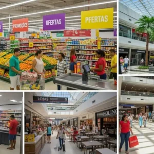 Supermercados e Shoppings no ES até que horas funcionam no Natal 2025