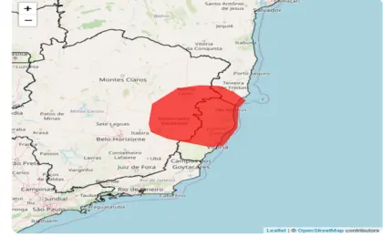 Tempestade no ES: Ventos de 100 km/h e Granizo Ameaçam 40 Cidades 11 Tempestade no ES