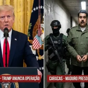 Fim de uma era: Donald Trump confirma captura de Nicolás Maduro após operação militar dos EUA na Venezuela. Vice-presidente exige prova de vida.