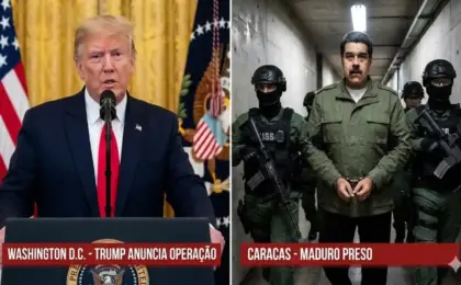 Fim de uma era: Donald Trump confirma captura de Nicolás Maduro após operação militar dos EUA na Venezuela. Vice-presidente exige prova de vida.