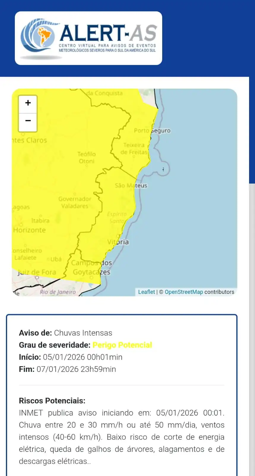 mapa-alerta-vermelho-inmet-chuva-es