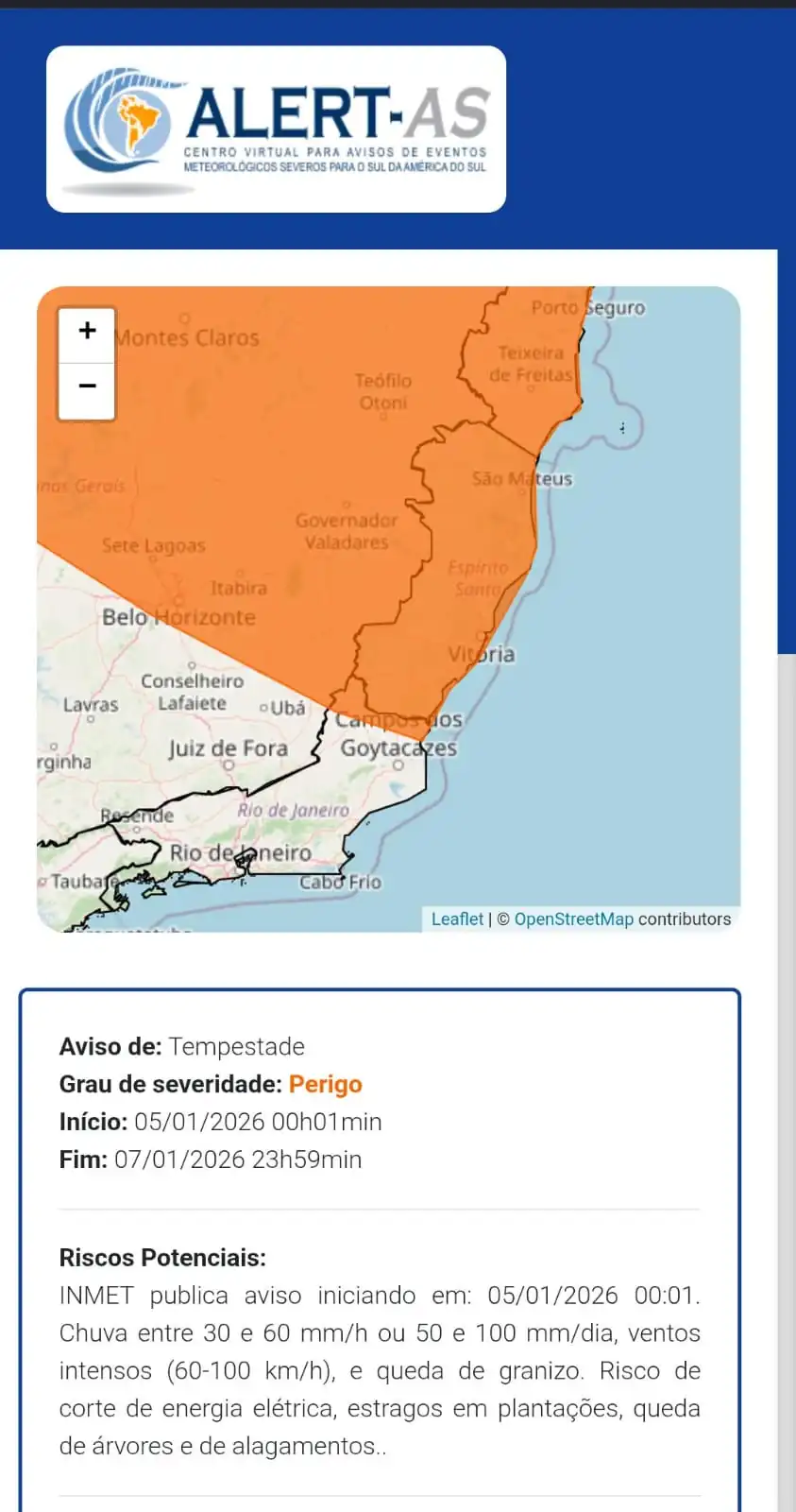 mapa-alerta-vermelho-inmet-chuva-es