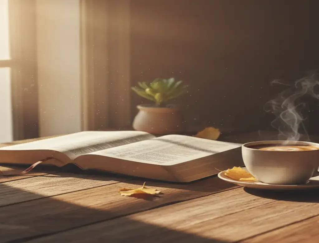 Bíblia aberta e café: preparando o espírito para a primeira semana de 2026.