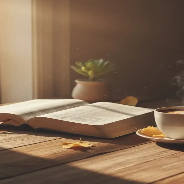 Bíblia aberta e café: preparando o espírito para a primeira semana de 2026.