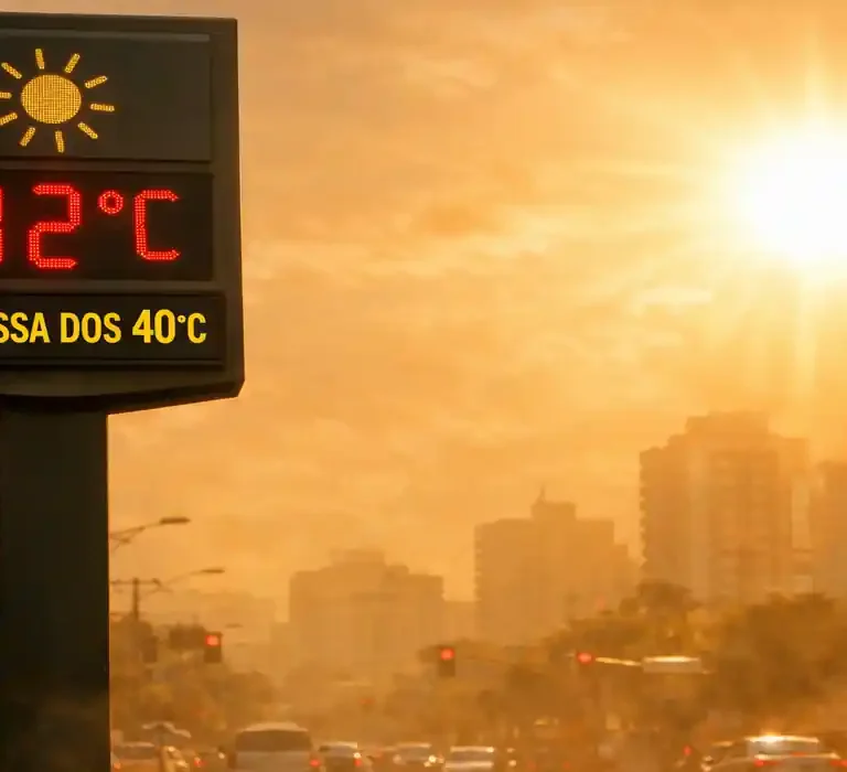 Passou dos 40°C! Cidade do ES