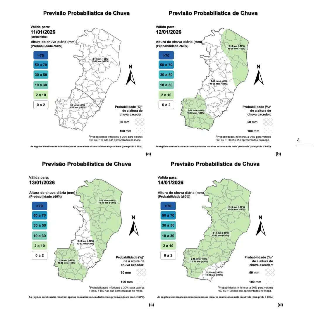 Previsão do tempo ES