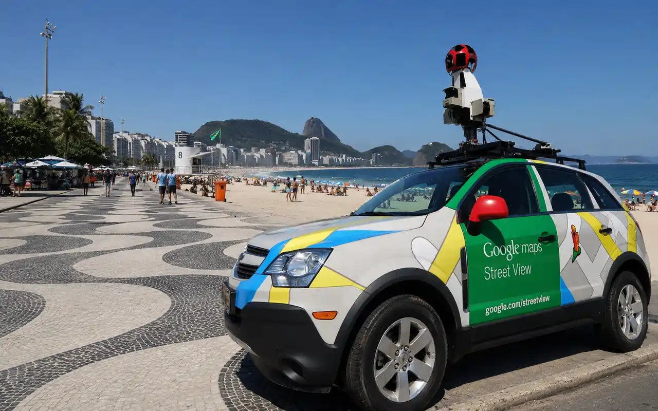 Google Street View no Maps para planejar viagens
