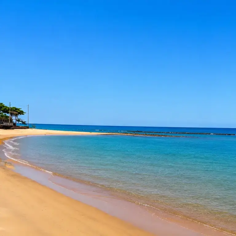 Praia de Parati em Anchieta