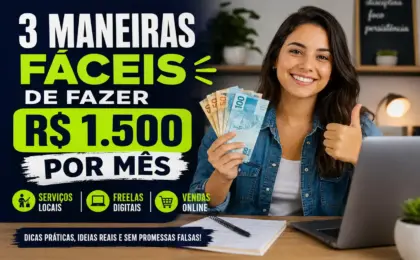 fazer R$ 1.500 por mês