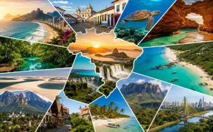 lugares para viajar no Brasil
