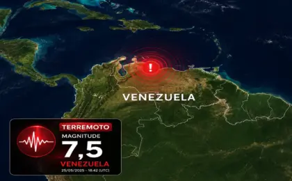 terremoto de magnitude 7,5 na Venezuela =Terremoto na Venezuela