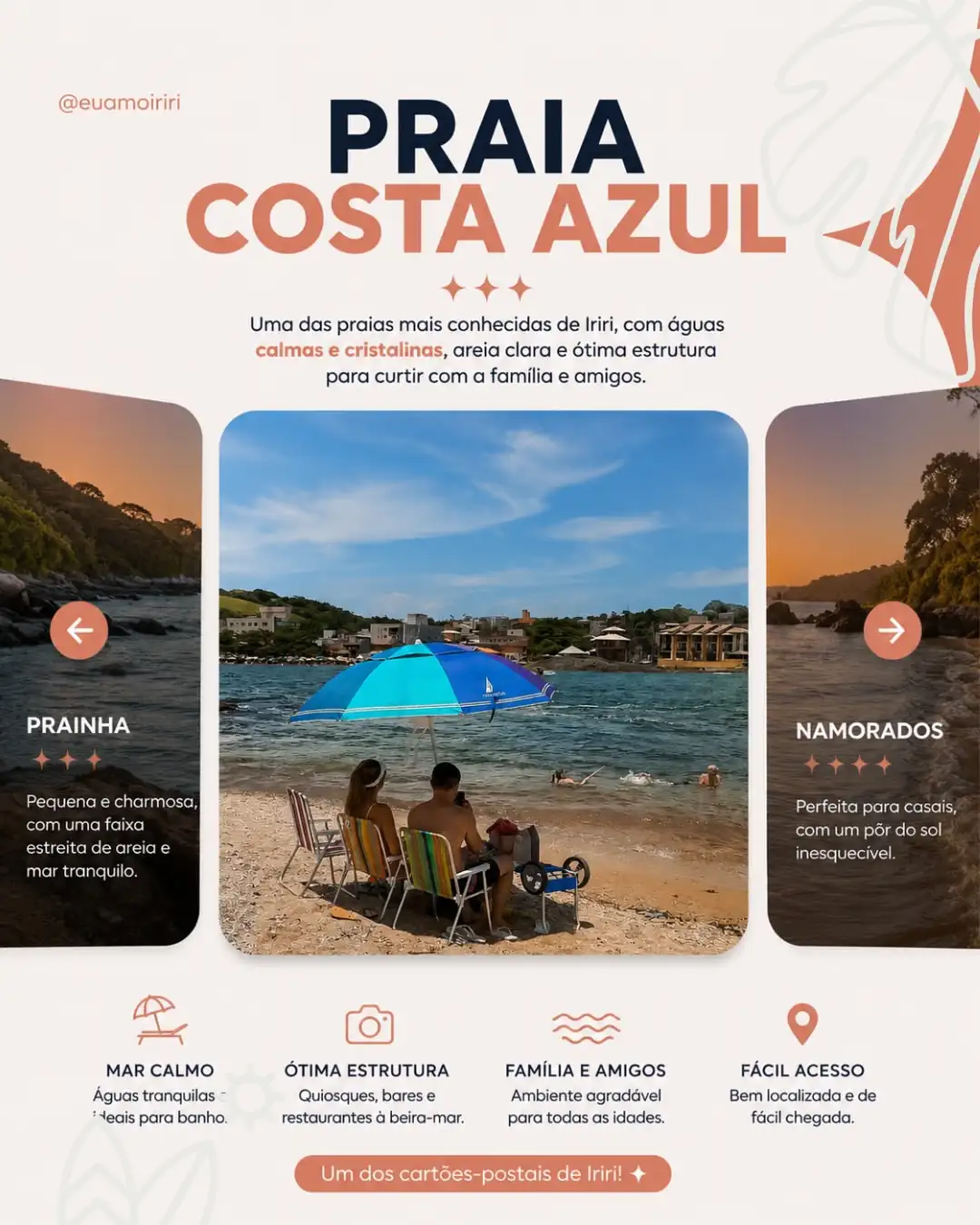 Praias de Iriri em um dia: roteiro completo
