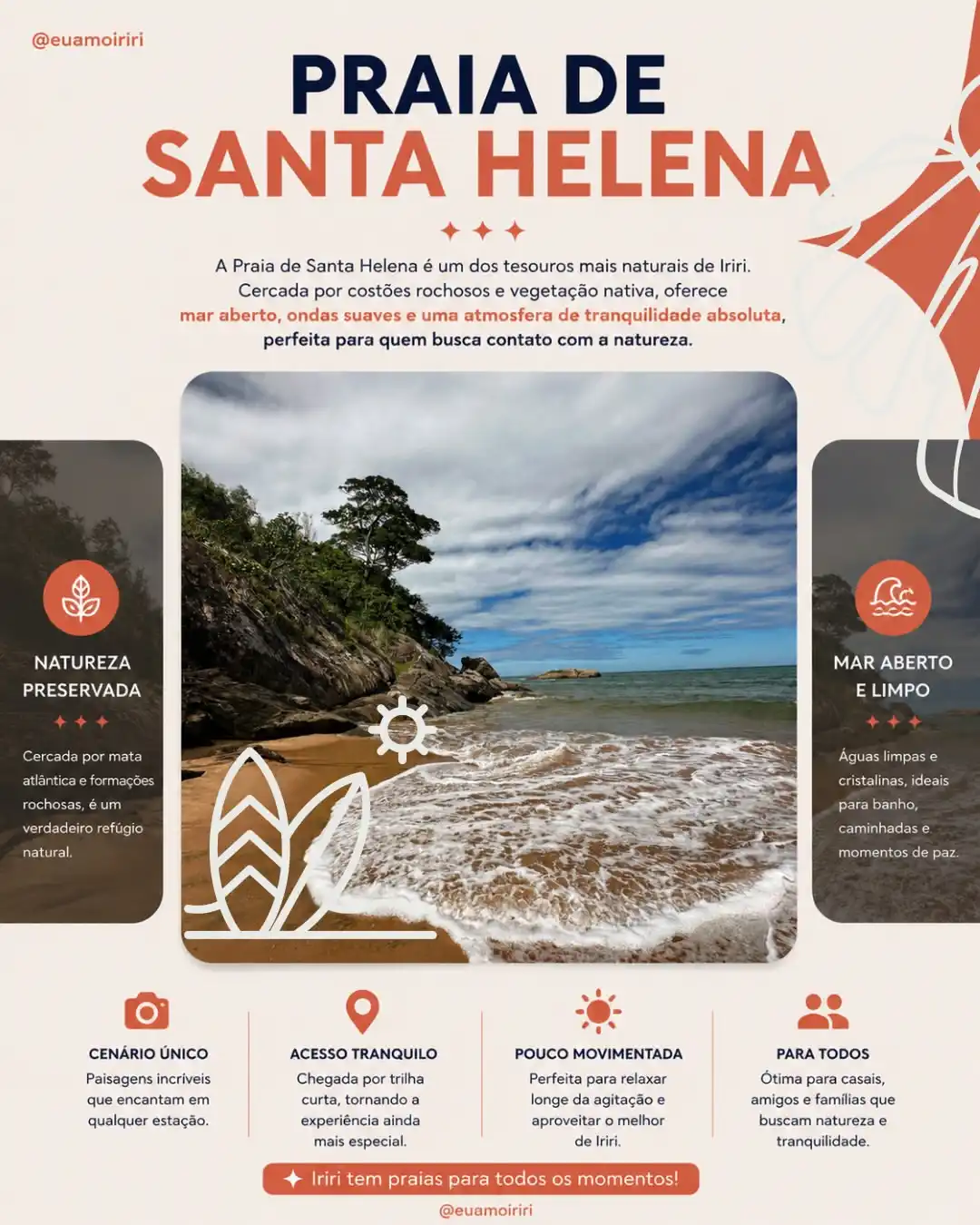 Praias de Iriri em um dia: roteiro completo