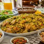 Almoço de domingo: galinhada fácil para 6 pessoas