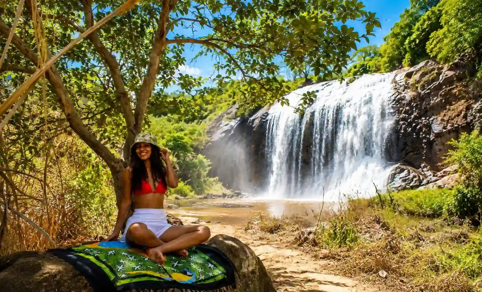 Cachoeira do Zanotti na área rural de Santa Teresa