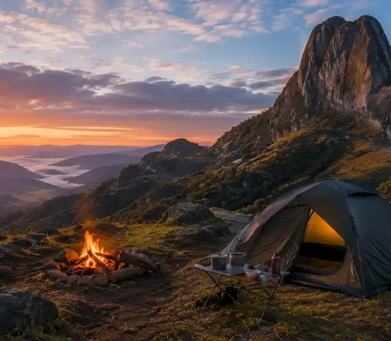 Camping no Caparaó: áreas, reserva e estrutura